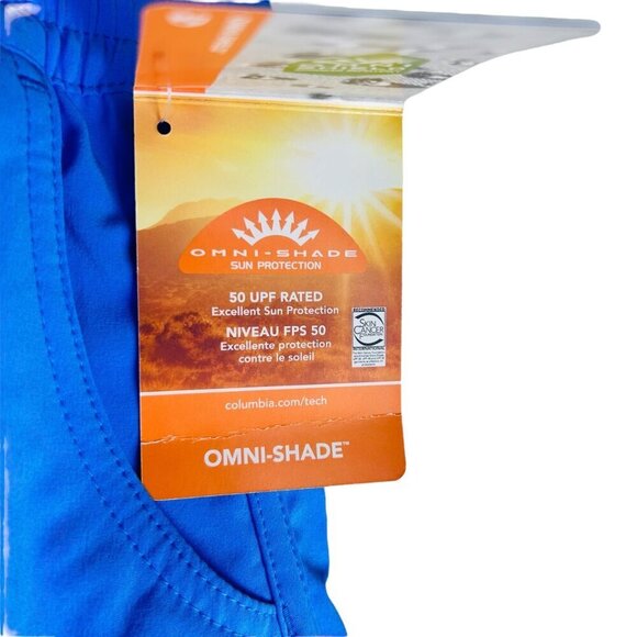Columbia Bogota Bay Omni-Shade Size XS Women UPF 50 Shorts Outdoor Swim - Picture 3 of 6